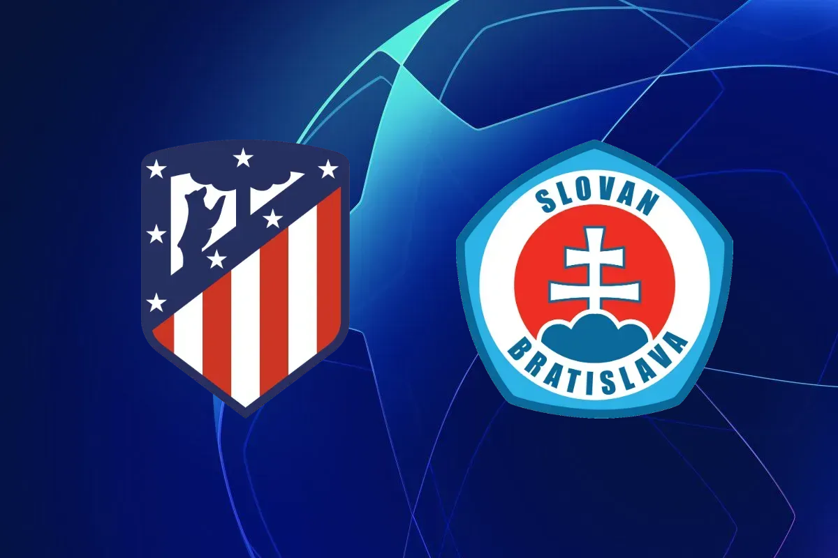 ONLINE Atlético Madrid – ŠK Slovan Bratislava / Liga majstrov + audiokomentár