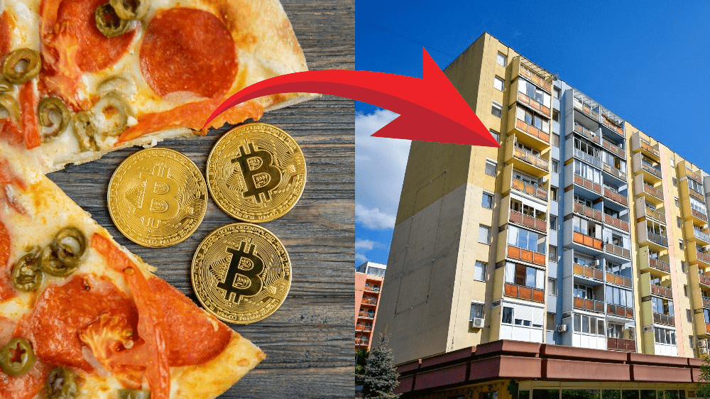 Od pizze k vlastnému bytu. Toto dokázal Bitcoin len za 15 rokov Od pizze k vlastnému bytu. Toto dokázal Bitcoin len za 15 rokov