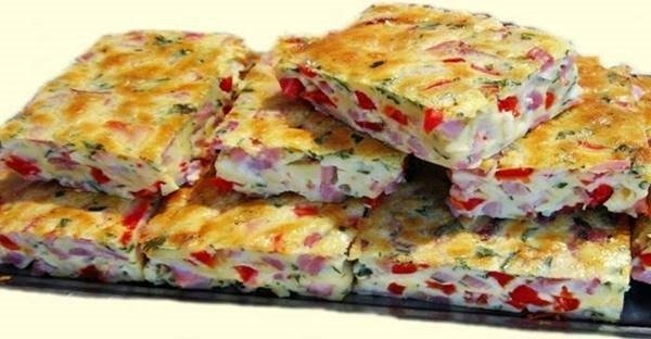 Najchutnejšie slané raňajky či skvelá večera: Vaječné rezy so šunkou a červenou paprikou sú u Nás doma doslova hitom! Najchutnejšie slané raňajky či skvelá večera: Vaječné rezy so šunkou a červenou paprikou sú u Nás doma doslova hitom!