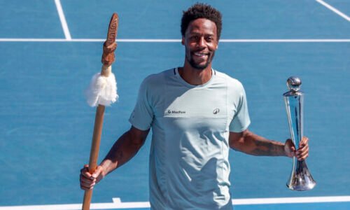 Vek je číslo, ale ja ďalej pracujem. Gael Monfils sa stal najstarším singlovým šampiónom v histórii ATP Tour
