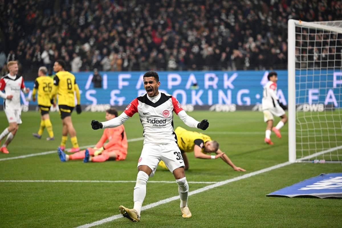 Trápenie Dortmundu nemá konca. Ďalšiu facku mu uštedril Eintracht