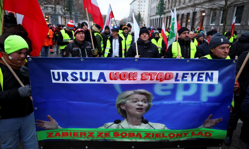 Roľníci v Poľsku protestovali proti dohode s Mercosurom a obmedzeniam Únie, boja sa dovozu lacných potravín