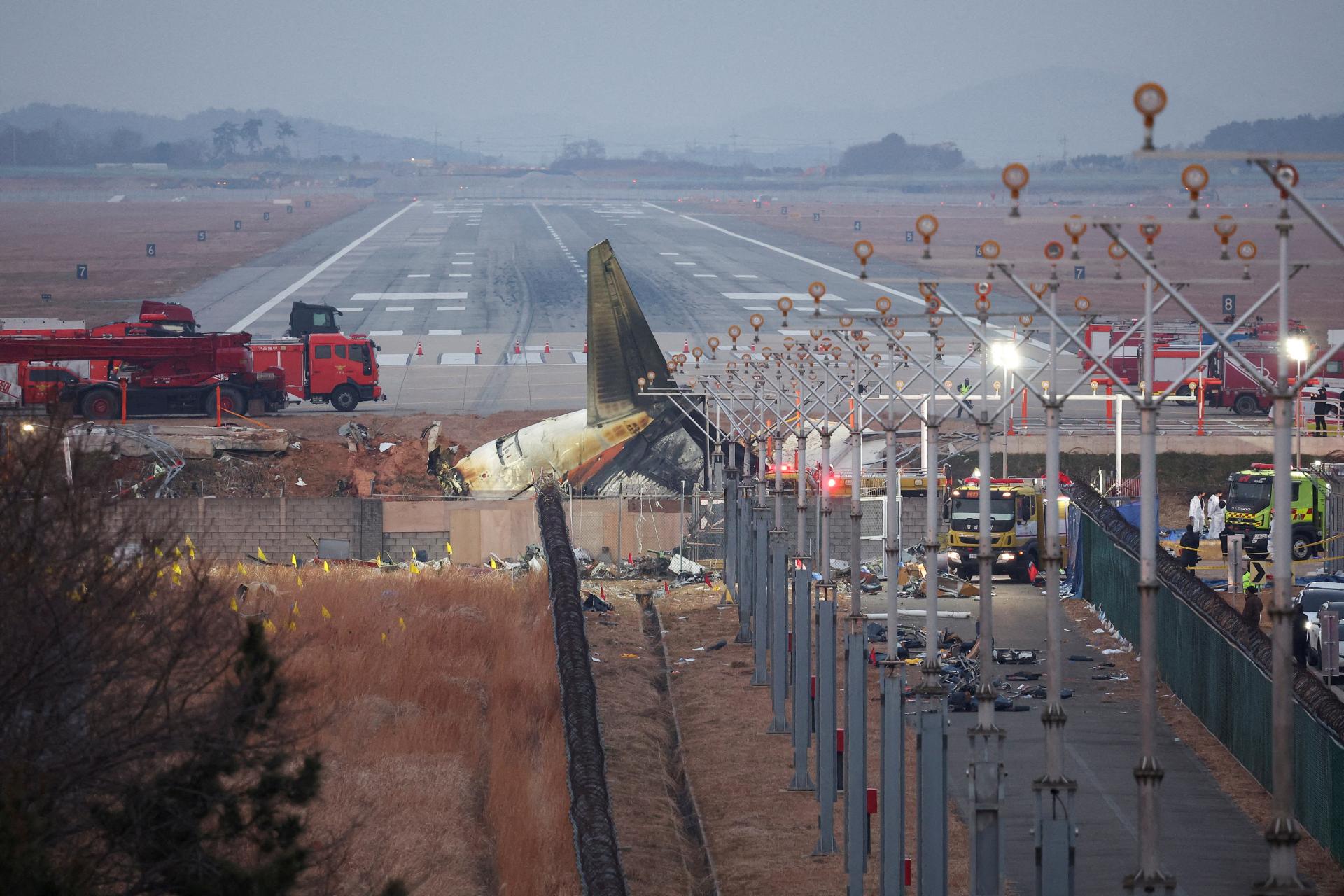 Čierne skrinky lietadla Jeju Air v Južnej Kórei nezachytili posledné minúty pred haváriou