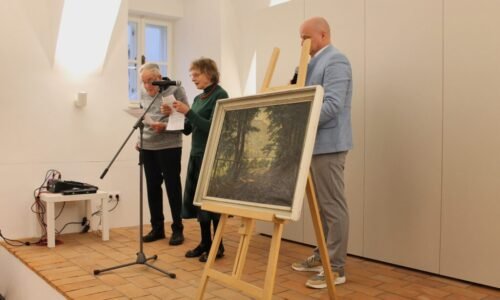 Arthur von Polzer-Hoditz:  obraz Lesná cesta