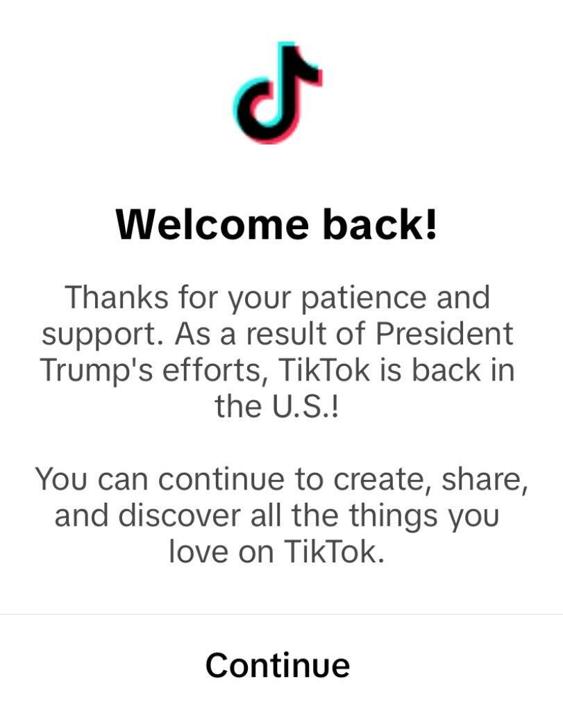 Vliv Trumpa ještě před inaugurací: TikTok obnovuje služby v USA, demokraté šílí Vliv Trumpa ještě před inaugurací: TikTok obnovuje služby v USA, demokraté šílí