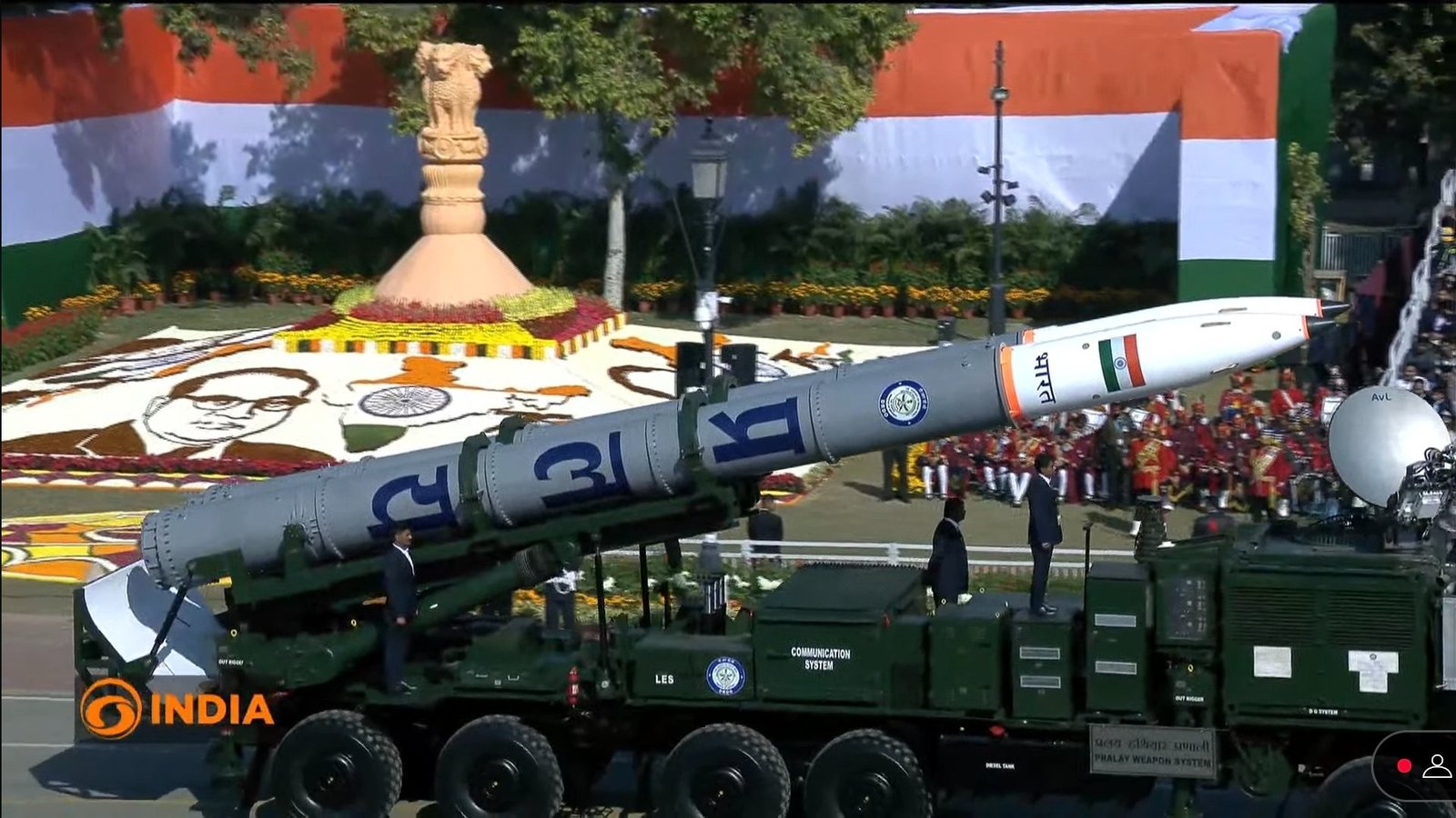 India predstavila balistické strely krátkeho dosahu Pralay India predstavila balistické strely krátkeho dosahu Pralay