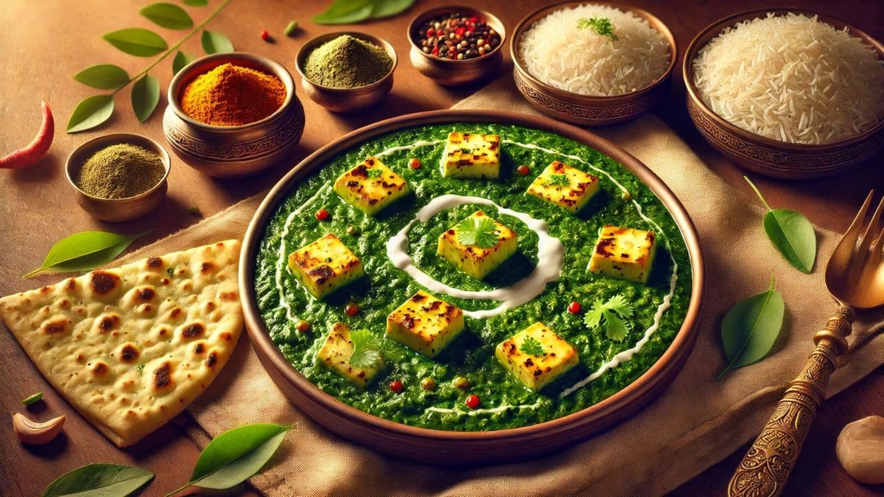 Krémový Palak Paneer: Indická klasika plná chutí 🌿 Krémový Palak Paneer: Indická klasika plná chutí 🌿