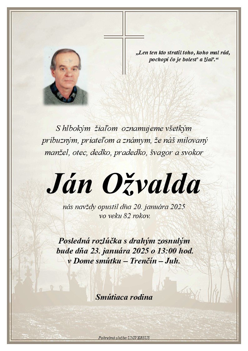Ján Ožvalda Ján Ožvalda