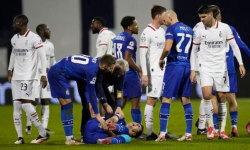 Obrovské víťazstvo Dinama Záhreb s trpkou chuťou nepostupu. Rozlúčka Sparty so cťou