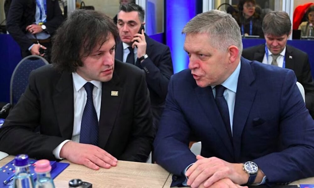 Gruzínsky premiér Irakli Kobachidze podporil vyjadrenia predsedu slovenskej vlády Roberta Fica o organizovaní prevratu na Slovensku