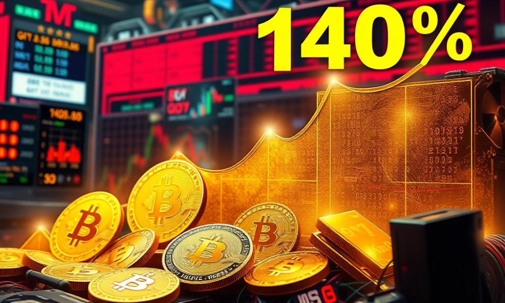 Bitcoin Gold (BTG) Exploduje o 140% Bitcoin Gold (BTG) Exploduje o 140%