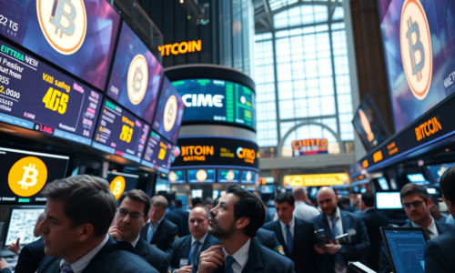 Rekordný otvorený záujem o Bitcoin futures na CME