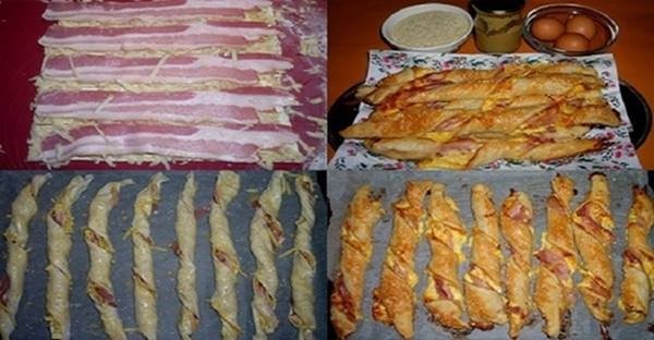 Obľúbené, slaninové zátočky z lístkového cesta: Toto je jednoznačne tá najchutnejšia slaná dobrota, ktorú hostia vychvaľovali!