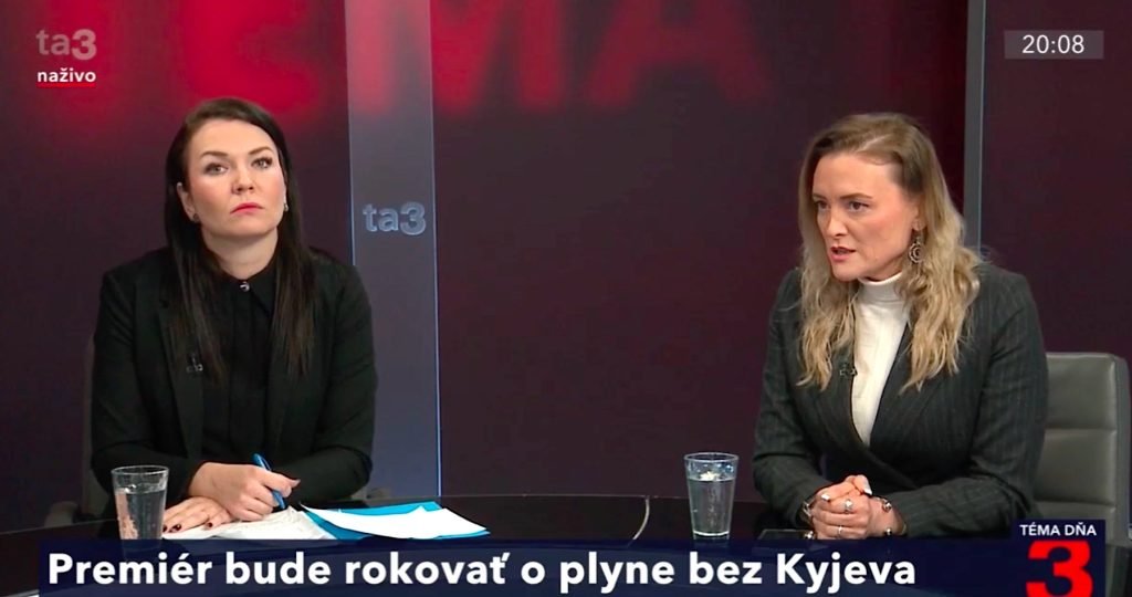 Europoslankyňa Laššáková o strate pol miliardy eur pre Slovensko kvôli rozhodnutiu Ukrajiny zastaviť prepravu ruského plynu do našej vlasti a ďalej do Európy, ale aj o rokovaní premiéra Fica o tejto téme v Bruseli bez účasti predstaviteľov Zelenského režimu Europoslankyňa Laššáková o strate pol miliardy eur pre Slovensko kvôli rozhodnutiu Ukrajiny zastaviť prepravu ruského plynu do našej vlasti a ďalej do Európy, ale aj o rokovaní premiéra Fica o tejto téme v Bruseli bez účasti predstaviteľov Zelenského režimu