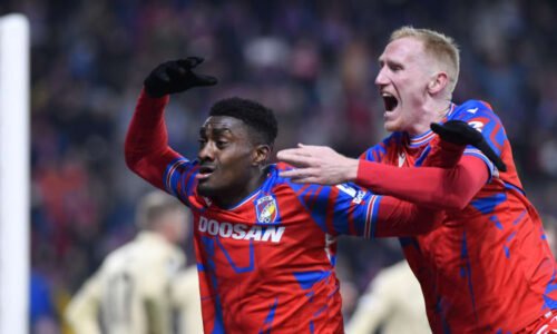 Plzeňský uragán v první půli poslal Viktorii do osmifinále EL. Maďarům nasázela tři góly