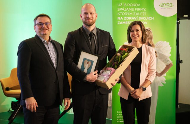 320183_odovzdavanie-cien-640x420.jpg Kontrola zraku či EKG priamo v práci? Union bojuje za zdravie zamestnancov už 15 rokov, slovenské firmy sa navzájom inšpirujú v prevencii