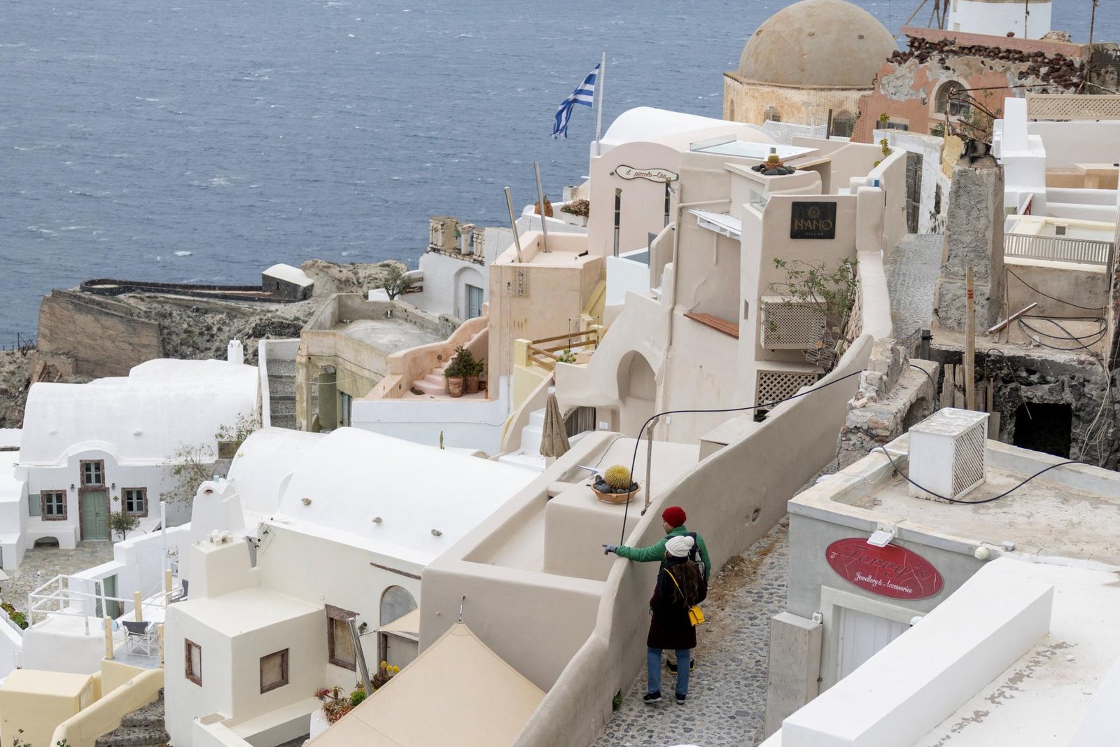Grécky ostrov Santorini zažil zatiaľ najsilnejší otras, zemetrasenie cítili až v Aténach