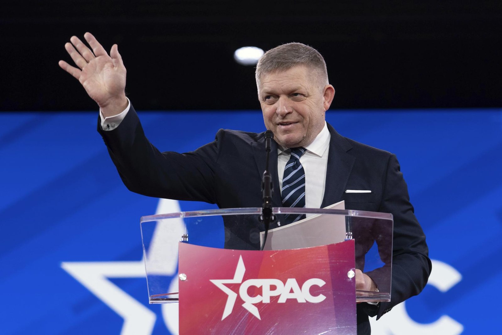 Fico sa prejavom na konferencii v USA prihlásil k národnému konzervativizmu, vraví politológ Marušiak