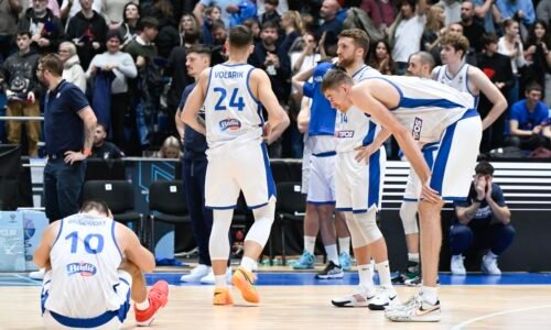 Nádej na postup stále žije. Slovenskí basketbalisti potrebujú vysoké víťazstvo