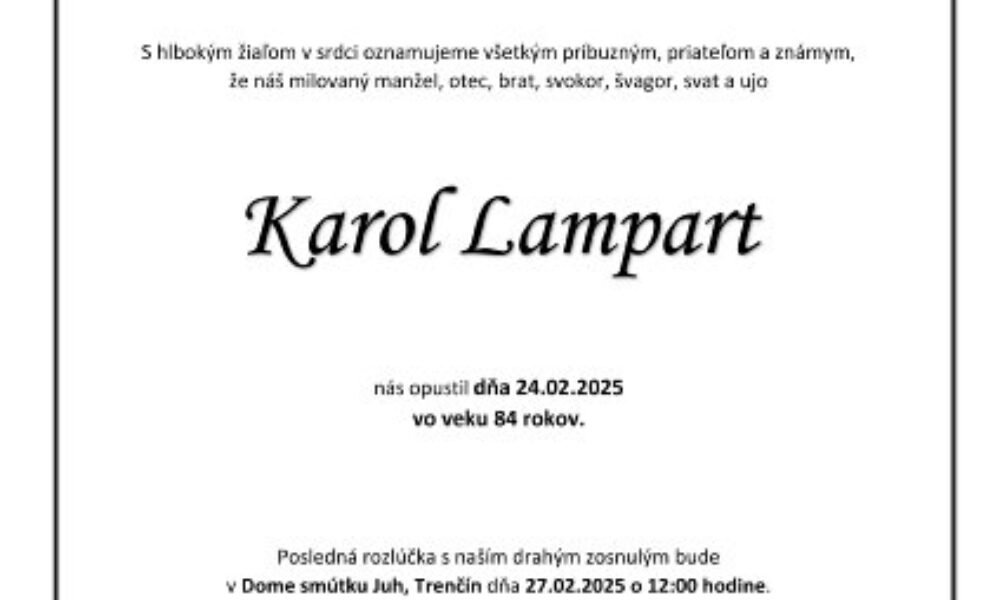 Karol Lampart