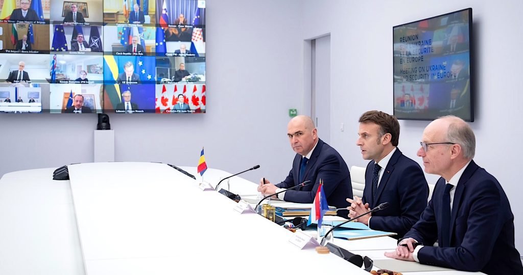 Rothschildov agent – francúzsky prezident Macron po vojnovej debate s „priateľmi vojny“ z Kanady a Európy, ako ich nazval slovenský premiér Fico vyhlásil, že zúčastnení si želajú trvalý a pevný mier na Ukrajine
