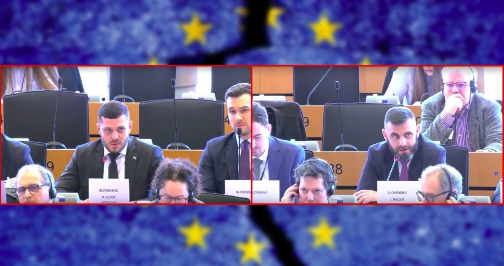 Richard Glück a Ján Mažgút v europarlamente naložili Bruselu a jeho poskokom, že blúznia o porazení Ruska…