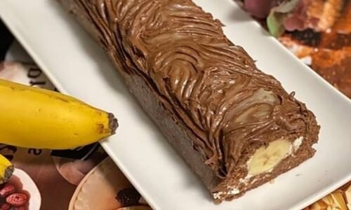 Skvostná čoko roláda s banánmi: Pripraví sa vždy raz dva a chutí skvele!
