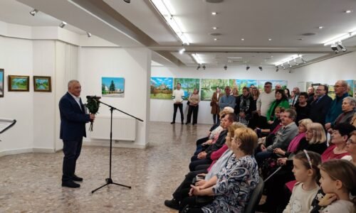 Výstava diel Mgr. Štefana Radicsa v MsKS
