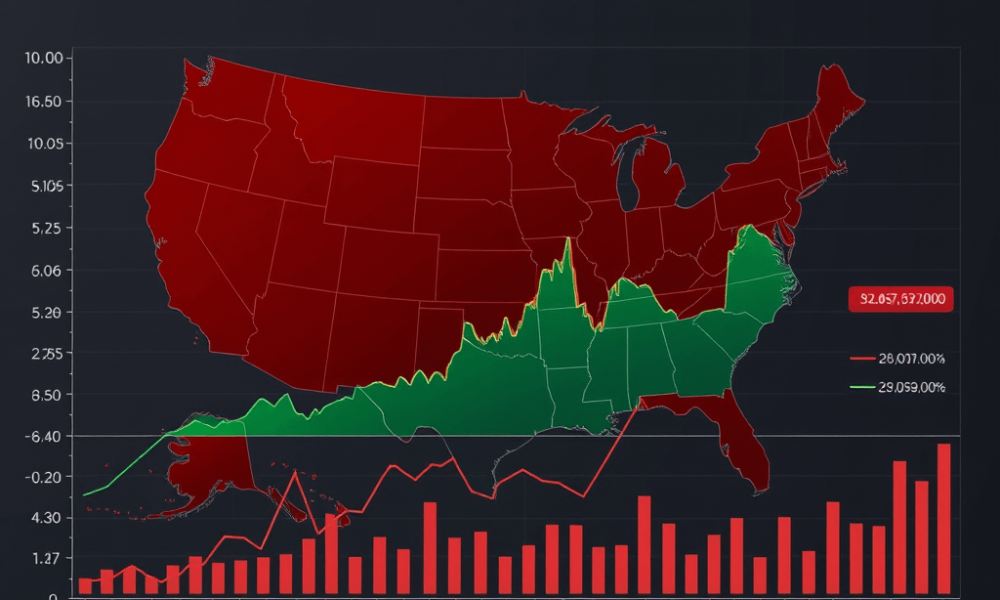 Pretrvávajúca inflácia v USA: Vplyv na trhy a Fed
