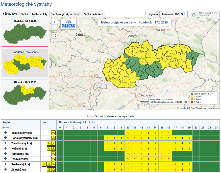 Na celom Slovensku sa ochladí, počítať treba aj so silným vetrom. Meteorológovia vydali odporúčania Na celom Slovensku sa ochladí, počítať treba aj so silným vetrom. Meteorológovia vydali odporúčania