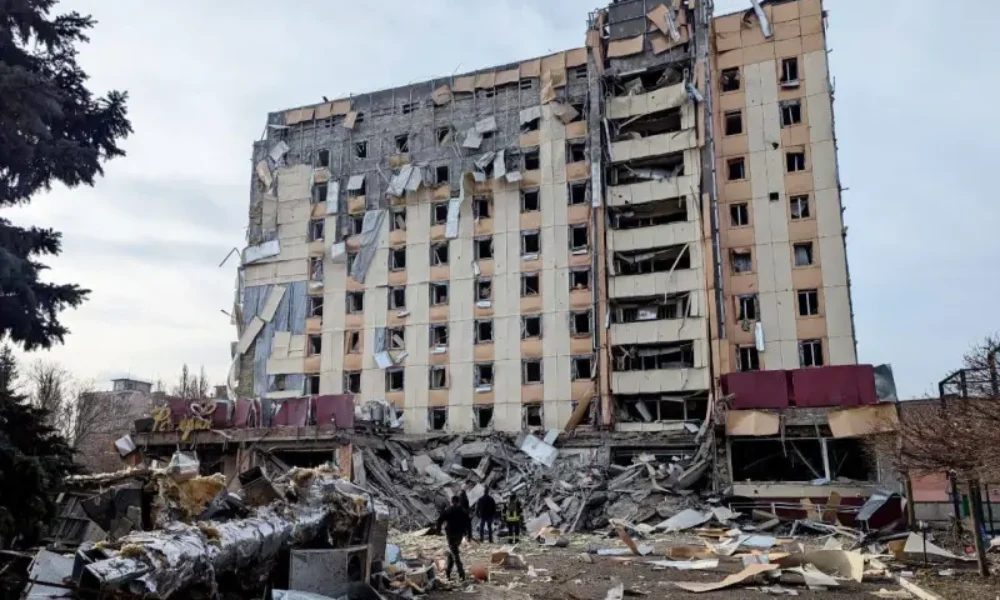 Ruské rakety v Kryvom Rohu zasiahli ďalší hotel so zahraničnými žoldniermi Ruské rakety v Kryvom Rohu zasiahli ďalší hotel so zahraničnými žoldniermi