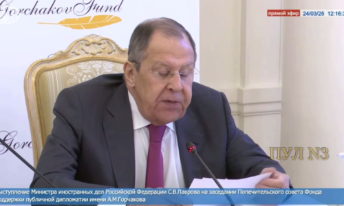 Sergej Lavrov: Západ podporuje ukrajinských nacistov