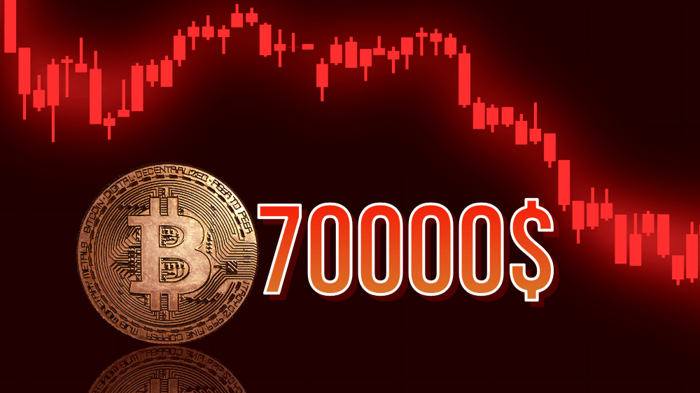 Čo robiť s portfóliom, ak Bitcoin klesne pod 70 000 dolárov?