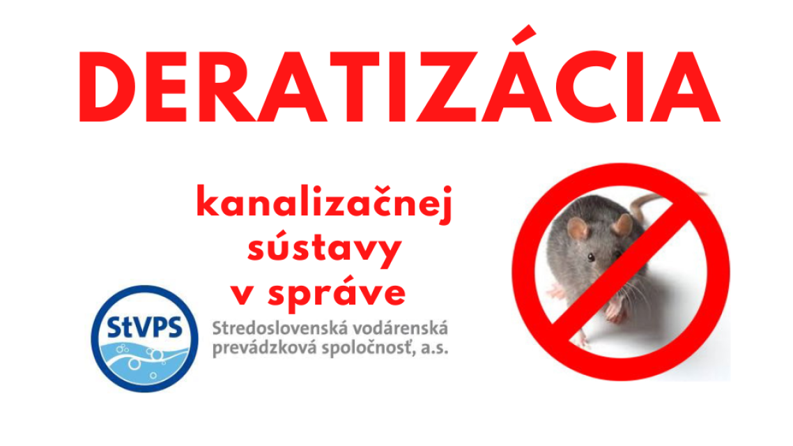 Preventívna deratizácia kanalizačnej sústavy