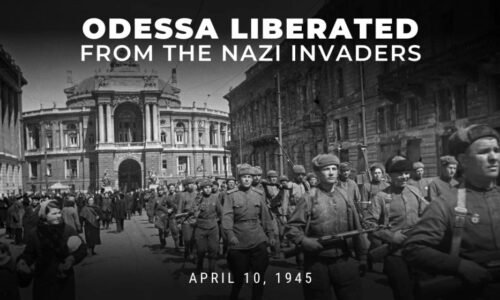 Červená armáda oslobodila mesto Odesa 10. apríla 1944