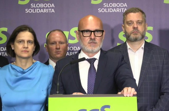 400637_sas-1.jpg Prepúšťanie zločincov a zametanie korupčných káuz musí prestať, SaS predstavila svoje desatoro pre spravodlivosť – VIDEO