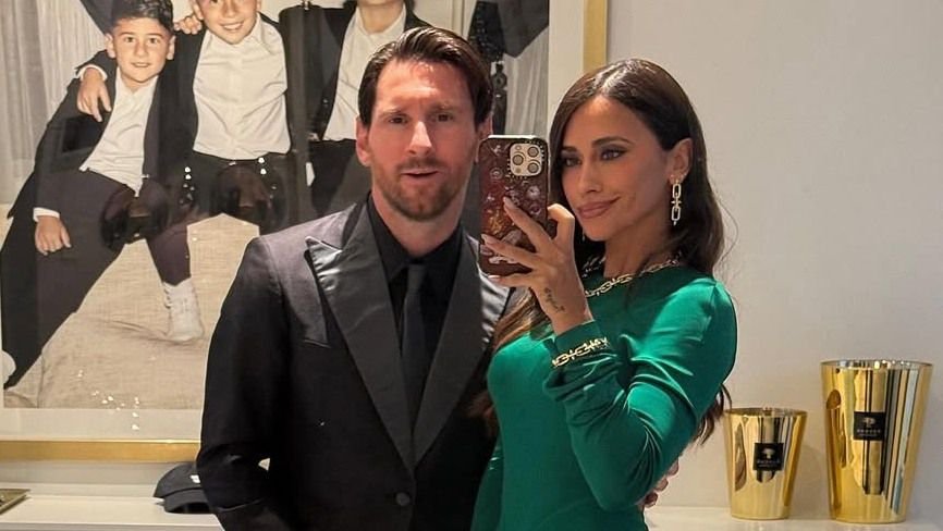 FOTO Manželka Lionela Messiho zažiarila na oslave legendy. Pochválila ju aj Victoria Beckhamová FOTO Manželka Lionela Messiho zažiarila na oslave legendy. Pochválila ju aj Victoria Beckhamová