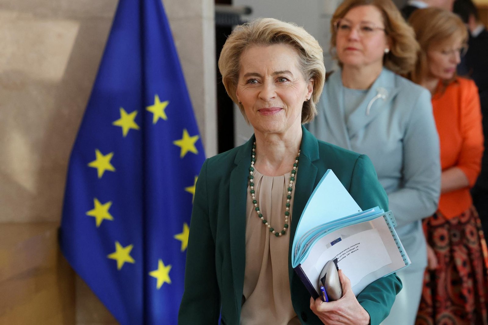 EÚ je pripravená brániť sa americkým clám, povedala von der Leyenová EÚ je pripravená brániť sa americkým clám, povedala von der Leyenová