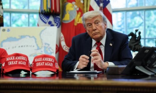 Trumpov obchod spustil predaj oblečenia s nápisom „Trump 2028“