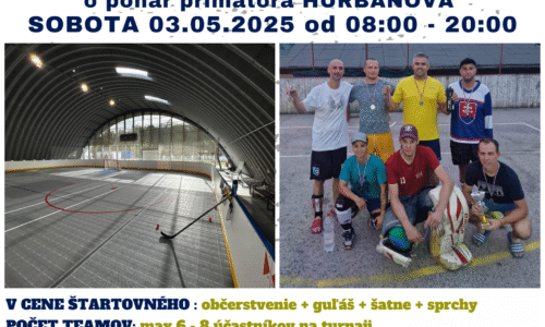 HURBANKA CUP 2025 | 3. máj 2025 HURBANKA CUP 2025 | 3. máj 2025