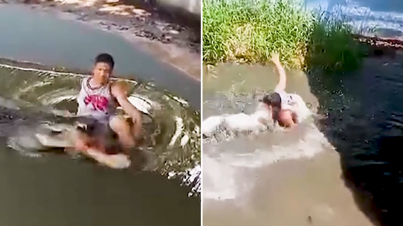 Omyl turisty v zoo. Živého krokodýla považoval za maketu, při pokusu o selfie predátor zaútočil Omyl turisty v zoo. Živého krokodýla považoval za maketu, při pokusu o selfie predátor zaútočil