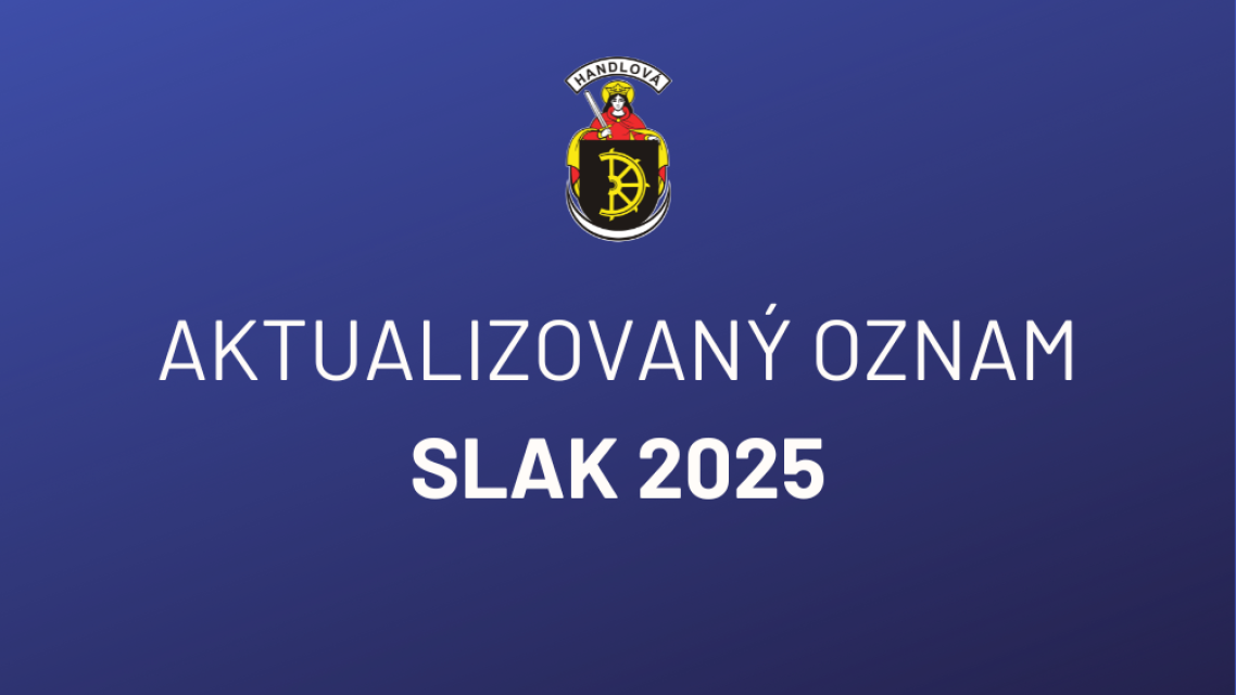 Oznámenie pre chovateľov k SLAK 2025