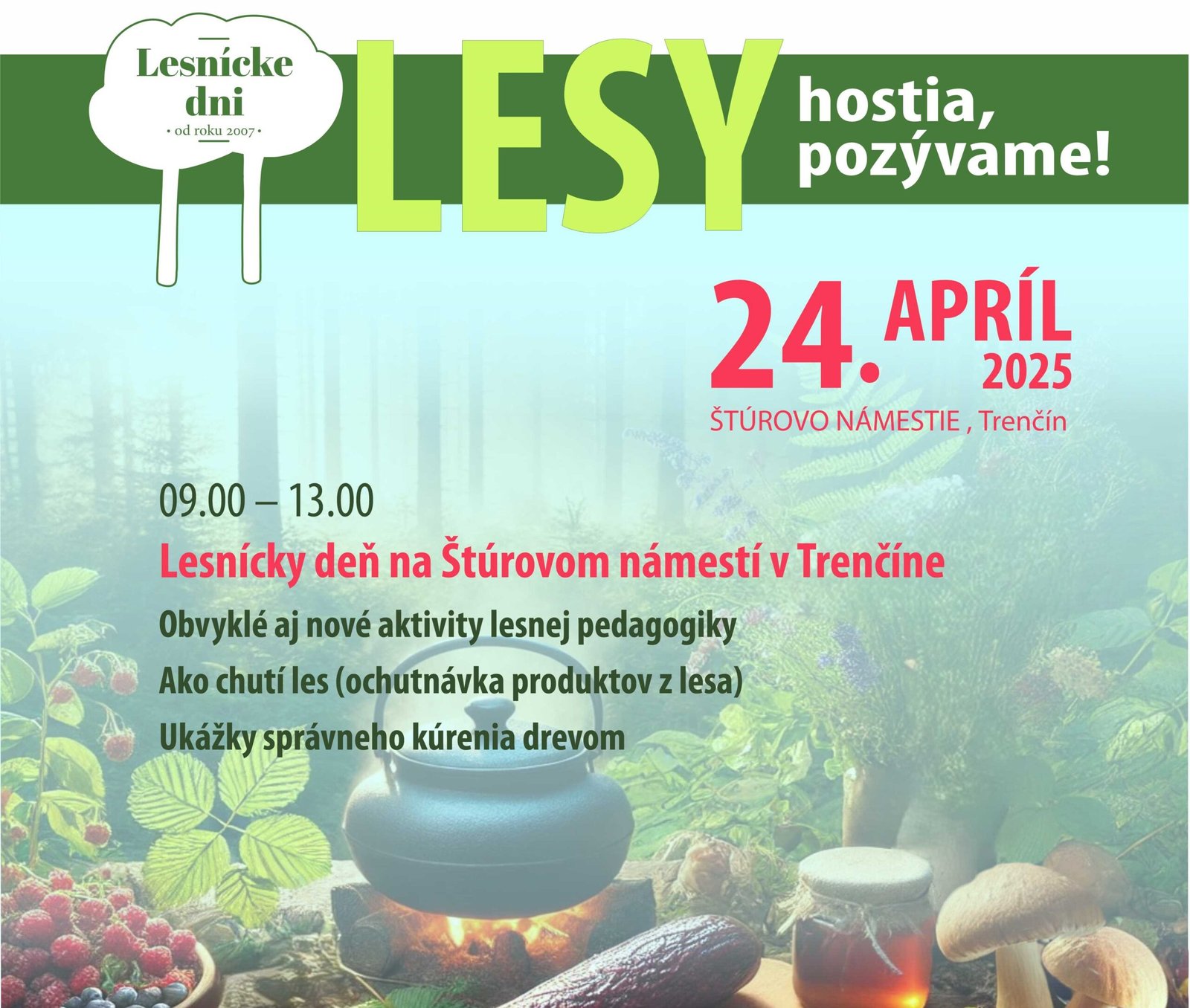 Lesnícky deň v Trenčíne Lesnícky deň v Trenčíne