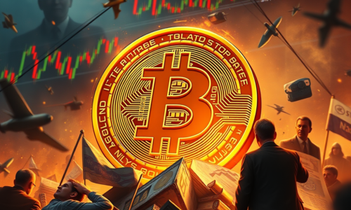 Bitcoin pod 80 000 dolármi, akcie kolabujú