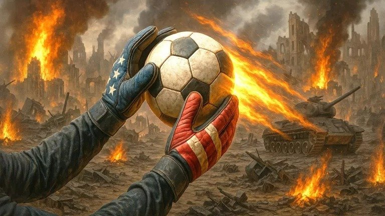 Putin hodil loptu Trumpovi