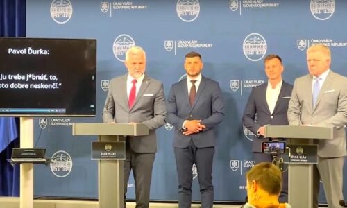 Premiér Robert Fico a Tibor Gašpar o vyčíňaní čurillovcov, ktorých radikalizácia sa dá porovnať k mentalite teroristu Cintulu… Premiér Robert Fico a Tibor Gašpar o vyčíňaní čurillovcov, ktorých radikalizácia sa dá porovnať k mentalite teroristu Cintulu…