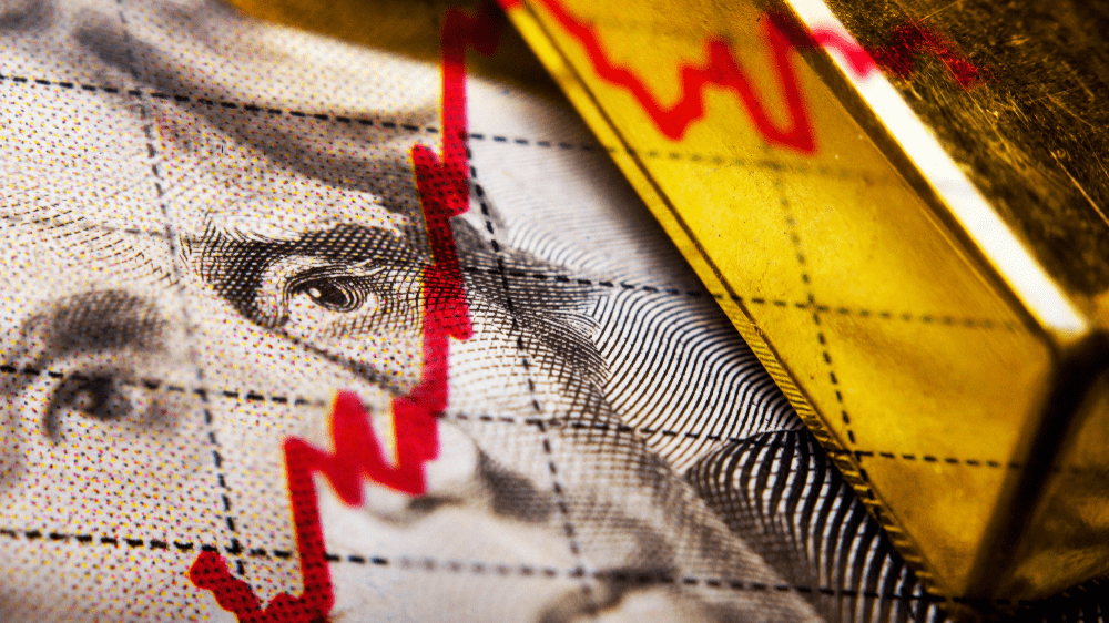 Rekordná cena zlata je predzvesťou globálnej recesie