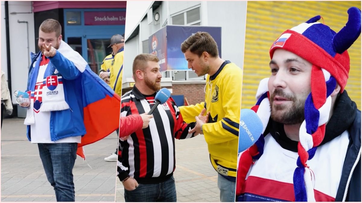 VIDEO Slovenskí fanúšikovia odkazujú našim hokejistom: Hrajte srdcom a dajte do toho všetko! VIDEO Slovenskí fanúšikovia odkazujú našim hokejistom: Hrajte srdcom a dajte do toho všetko!