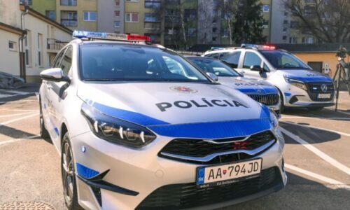 Zelené, modro-žlté aj nové modré. Vozový park polície má tri rôzne dizajny, dominuje zatiaľ najstarší