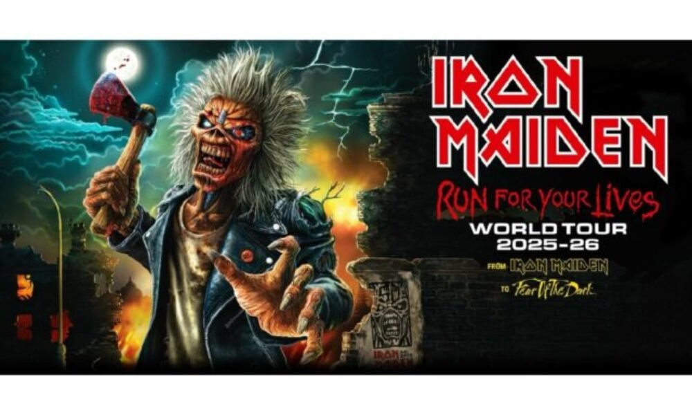Iron Maiden štartujú svetové turné „Run For Your Lives“ už 27. mája v Budapešti. Pripravte sa na návrat do 80. rokov – bez mobilov!